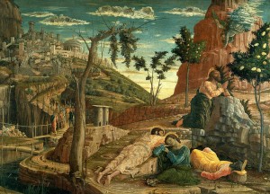 Agonie de Jésus - Andrea Mantegna