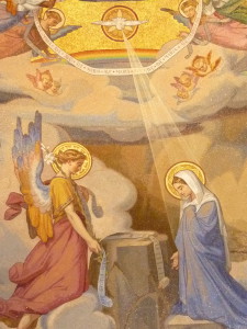 Annonciation 3 Basilique du Rosaire Lourdes