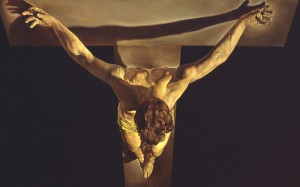 crucifix Dali