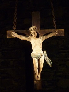 Christ, chapelle Ste Bernadette, Cité St Pierre, Lourdes