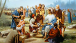 Fiche n°11 : Jésus « Pain de Vie » par sa Parole et par sa chair offerte (Jn 6). (1)