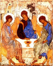 Le Père, le Fils et le Saint Esprit : Trois Personnes, un seul Dieu.
