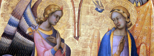 Pourquoi appeler la Vierge Marie « Mère de l’Église » ? Annonciation1-300x110