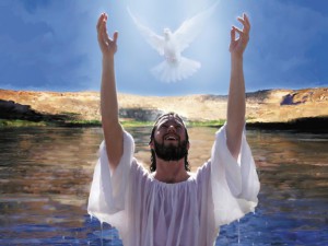 Jésus baptême st esprit