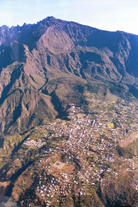 Île de la Réunion -Cilaos - Hélico