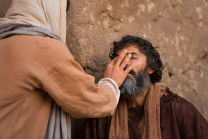 Jésus guérit un aveugle 1