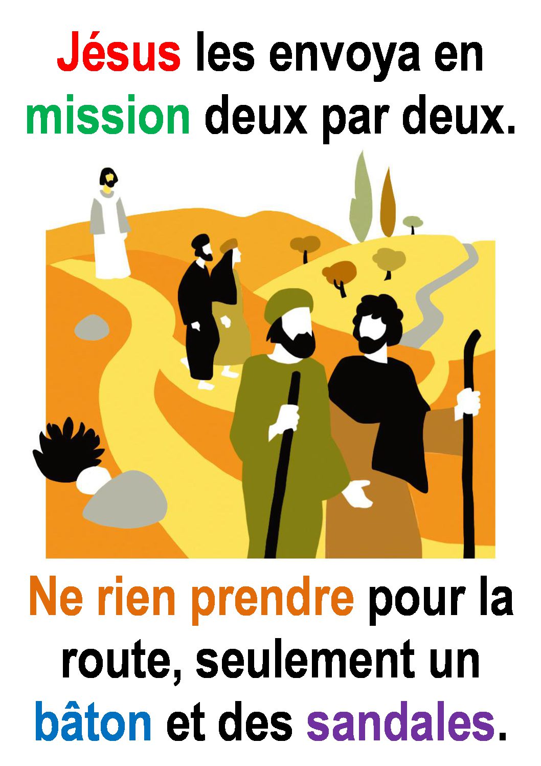 15ième Dimanche du Temps Ordinaire (Mc 6,7-13) – par Francis COUSIN | Sedifop