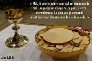19ième Dimanche du Temps Ordinaire – par le Diacre Jacques FOURNIER (Jn 6, 41-51)