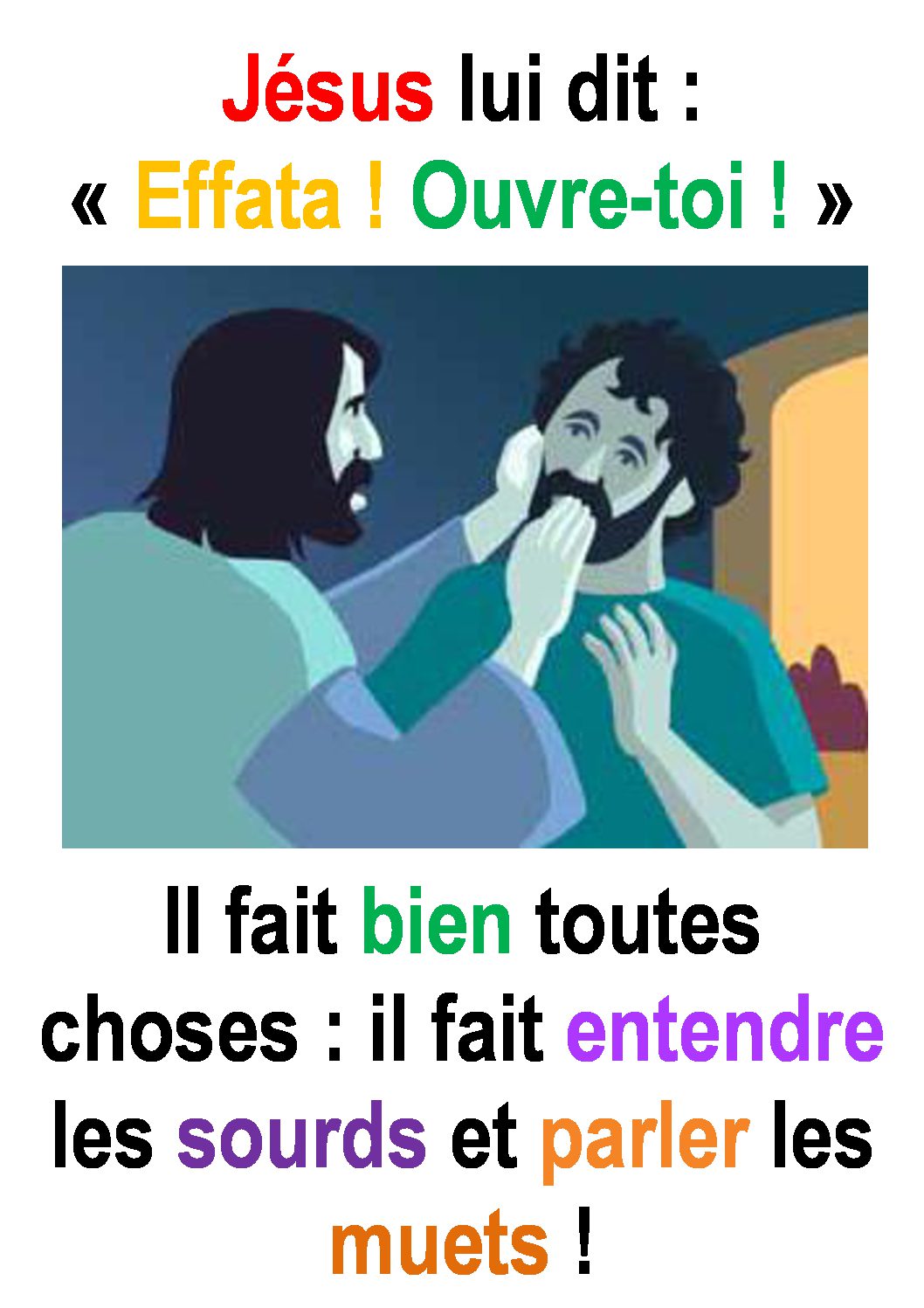 Résultat de recherche d'images pour "Marc 7,31-37"