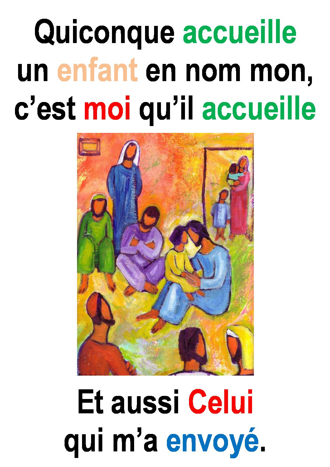 25ième Dimanche du Temps Ordinaire – par Francis COUSIN (Marc 9, 30-37)