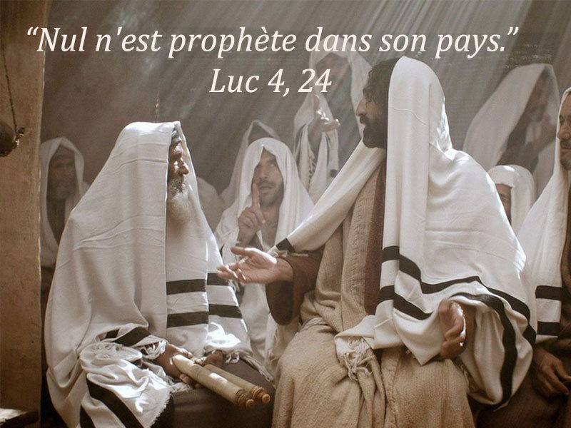 4ième Dimanche du Temps Ordinaire – par le Diacre Jacques FOURNIER (Lc 4,21-30)