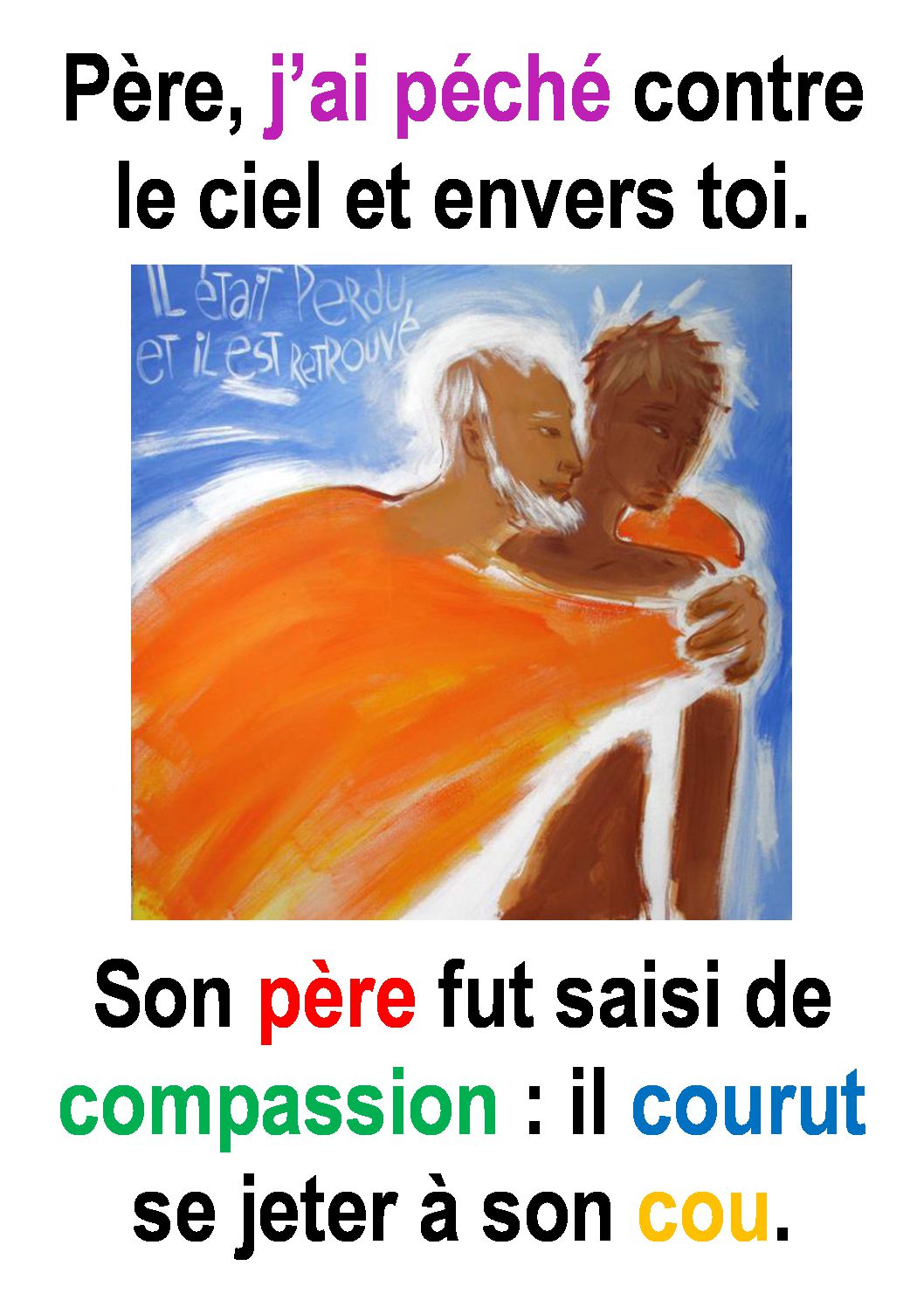 4ième Dimanche de Carême (Luc 15, 1-3.11-32) : «« Il rentra en lui-même. » (Francis Cousin) | Sedifop