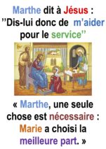 16ième Dimanche du Temps Ordinaire – Francis Cousin (Lc 10,38-42)