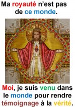 Le Christ Roi – par Francis COUSIN (Jn 1, 5-8)