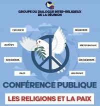 « Les Religions et la Paix » – Conférence ce Samedi 24 juin à Saint Denis (16h00 – 18h00)